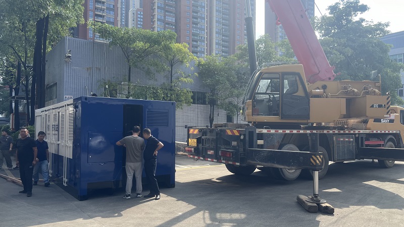 兆瓦级移动储能充电站厂家摆货实拍